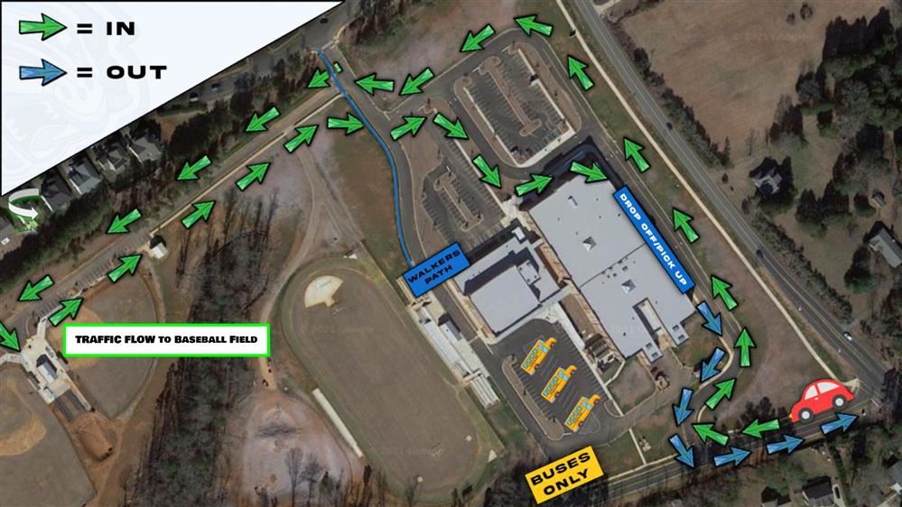 Belmont Middle School Drop Off and Pick Up Procedures